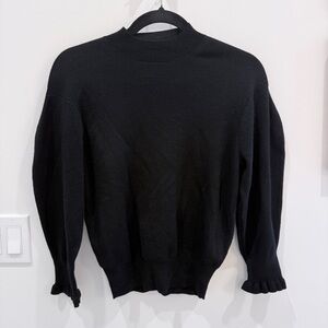 Madewell Black Turtleneck Sweater